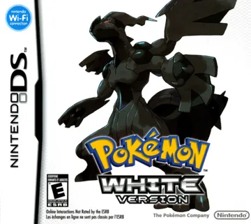 Pokemon - White Version (USA, Europe) (NDSi Enhanced) box cover front